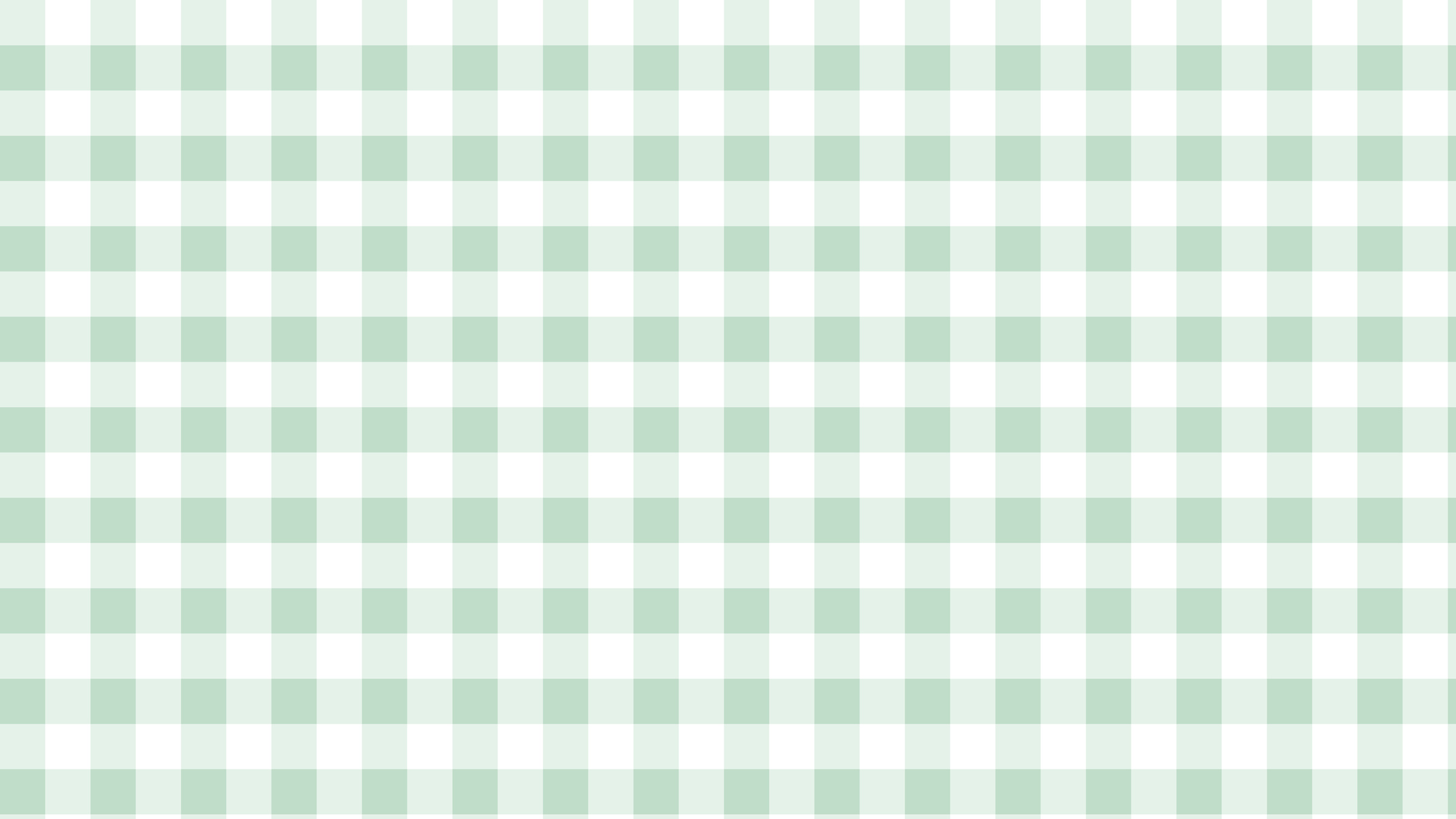 green gingham, checked wallpaper